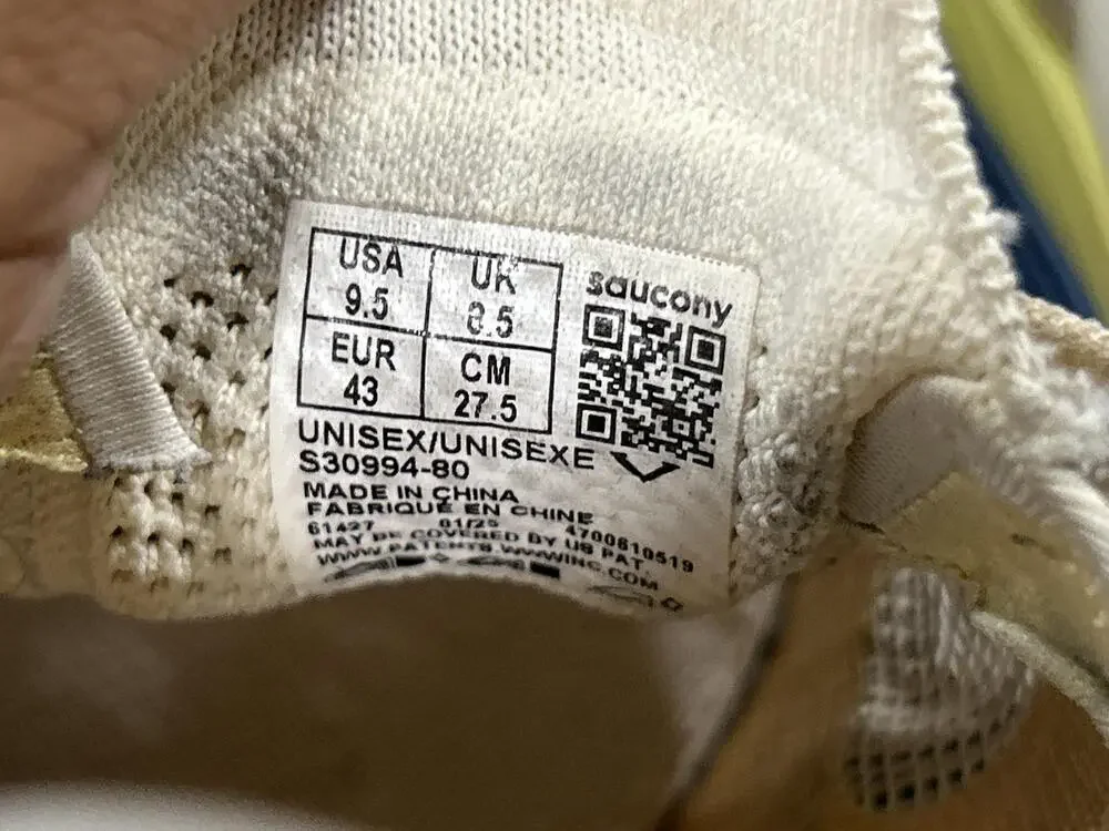 Saucony Endorphin Elite 2 Shoes Mens Size 9.5 Beige Running Racing